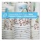 Dixie PerfecTouch 12 oz. Individually Wrapped Paper Hot Cups - Coffee Haze Design (1000/Carton)